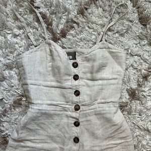 Reformation Linen Jumpsuit